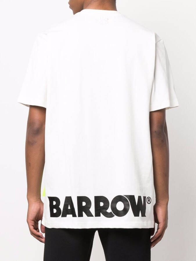 BARROW T-shirt met ronde hals Wit