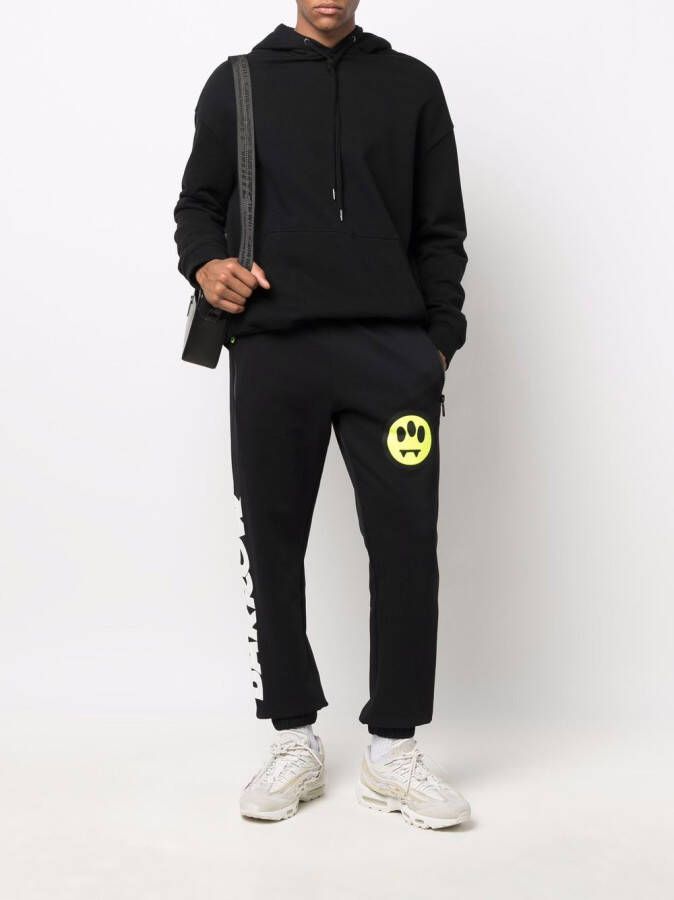 BARROW Trainingsbroek met logoprint Zwart