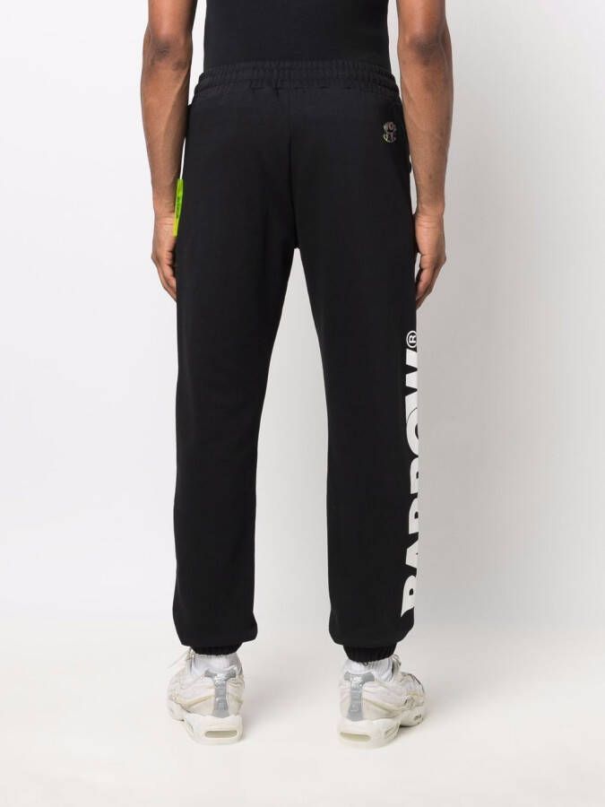 BARROW Trainingsbroek met logoprint Zwart