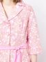 Baruni Loretta avondjurk met bloemenprint Roze - Thumbnail 5