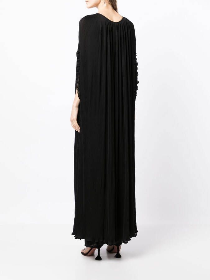 Baruni Mouwloze cape Zwart