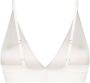 Baserange Triangel bh met elastische afwerking Wit - Thumbnail 2