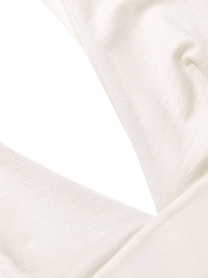Baserange Triangel bh met elastische afwerking Wit