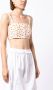 Batsheva Blouse met print Wit - Thumbnail 3