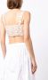 Batsheva Blouse met print Wit - Thumbnail 4