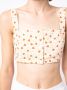 Batsheva Blouse met print Wit - Thumbnail 5