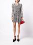 Batsheva Mini-jurk met bloemenprint Zwart - Thumbnail 2