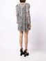 Batsheva Mini-jurk met bloemenprint Zwart - Thumbnail 4