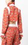 Batsheva Top met bloemenprint Rood - Thumbnail 4