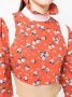 Batsheva Top met bloemenprint Rood - Thumbnail 5