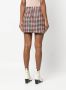 Baum Und Pferdgarten Mini-rok met pied-de-poule print Rood - Thumbnail 4