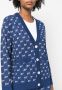 Baum Und Pferdgarten Vest met logoprint Blauw - Thumbnail 5