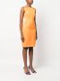 BCBG Max Azria Midi-jurk met schede Oranje - Thumbnail 3