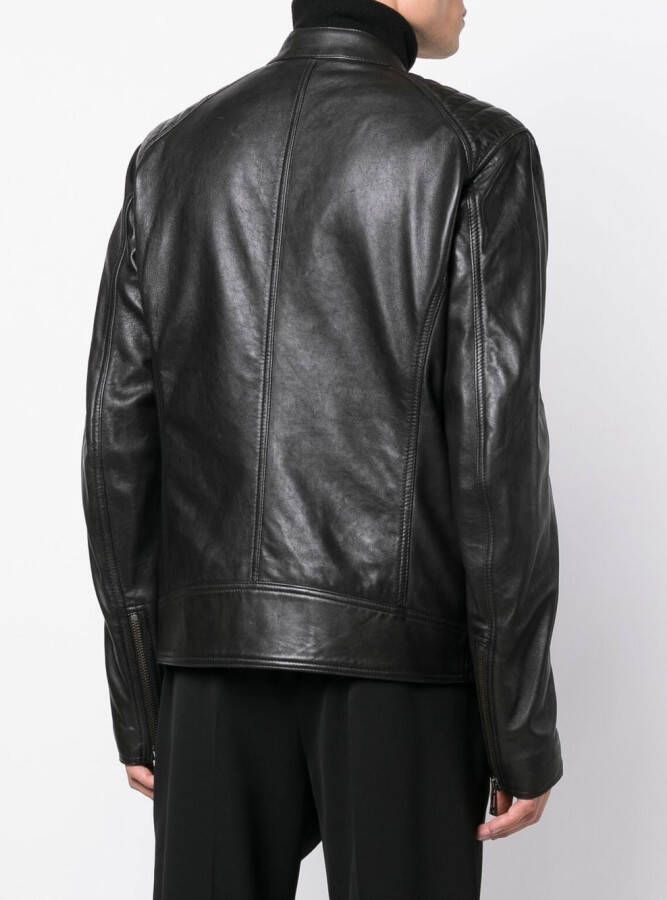 Belstaff Leren jack Zwart