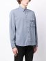 Belstaff Overhemd met logopatch Blauw - Thumbnail 3