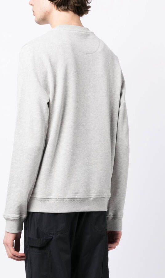 Belstaff Sweater met logopatch Grijs