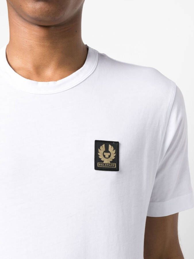Belstaff T-shirt met logopatch Wit