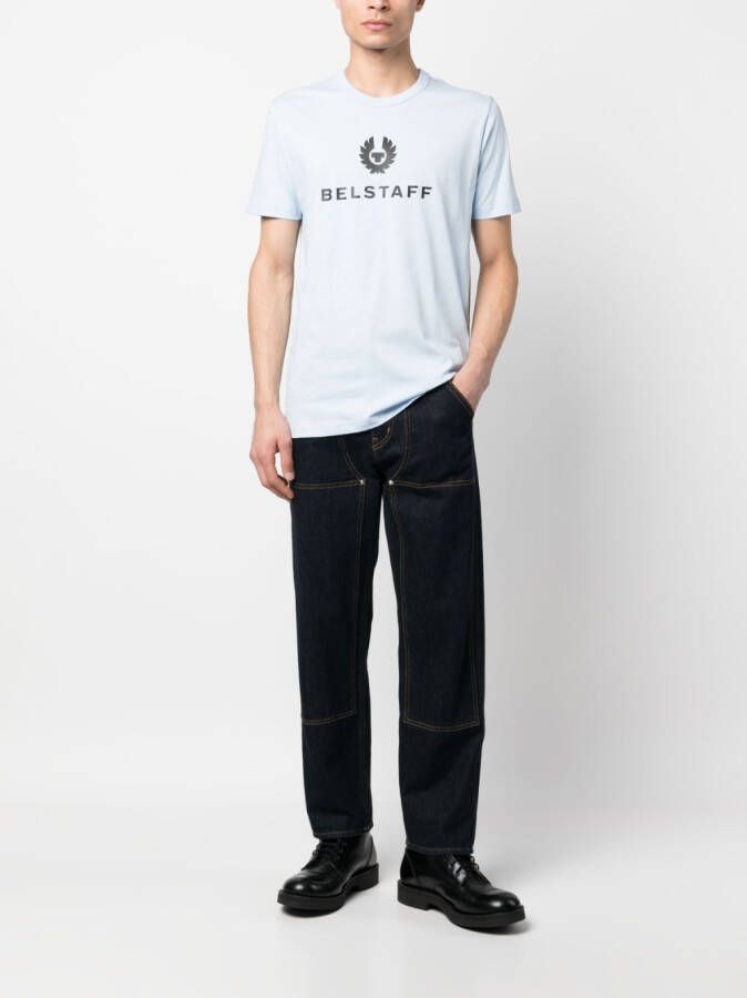 Belstaff T-shirt met logoprint Blauw