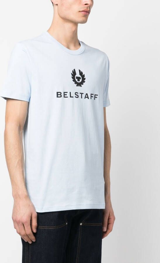 Belstaff T-shirt met logoprint Blauw
