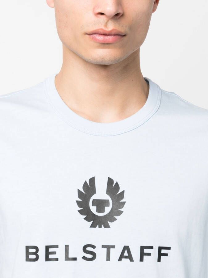 Belstaff T-shirt met logoprint Blauw