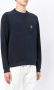 Belstaff Katoenen sweater met logopatch Blauw - Thumbnail 3