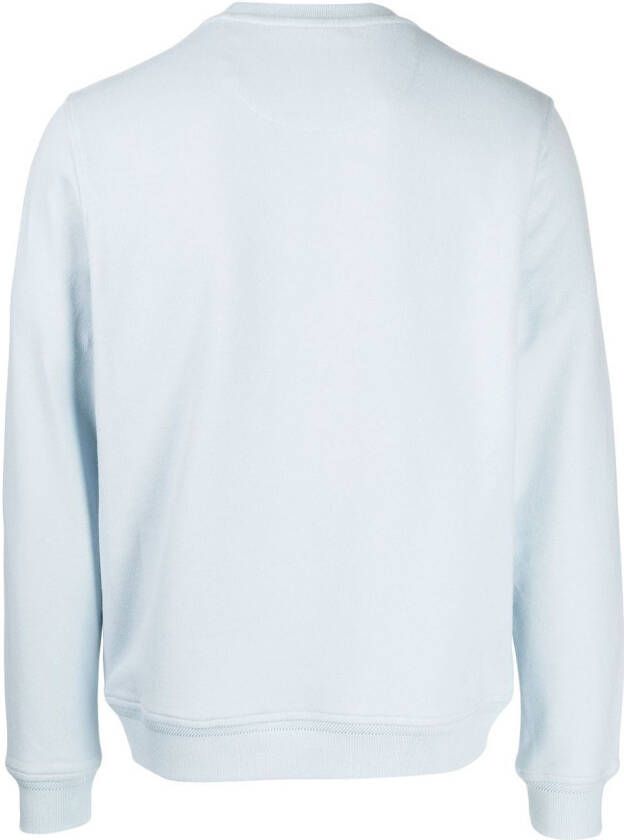 Belstaff Sweater met logopatch Blauw
