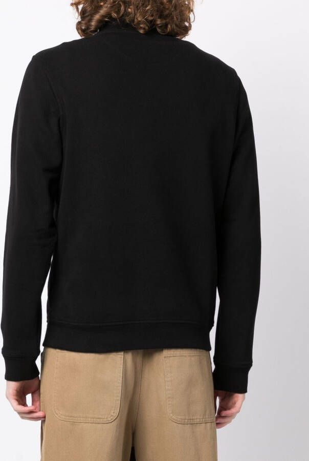Belstaff Sweater met logopatch Zwart