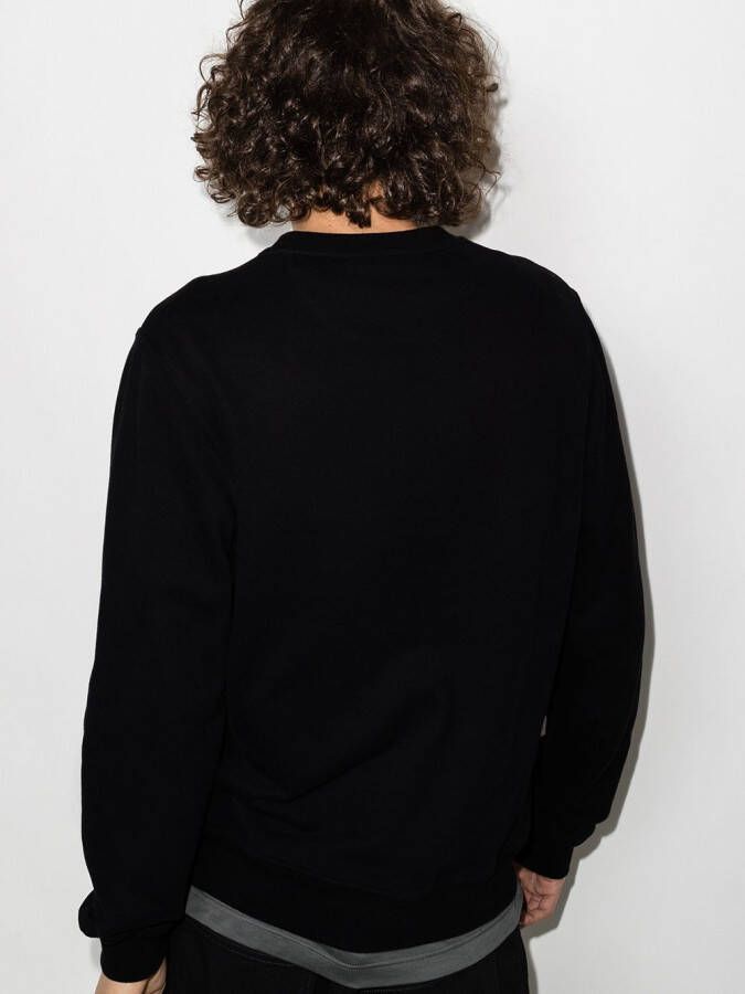 Belstaff Sweater met logopatch Zwart