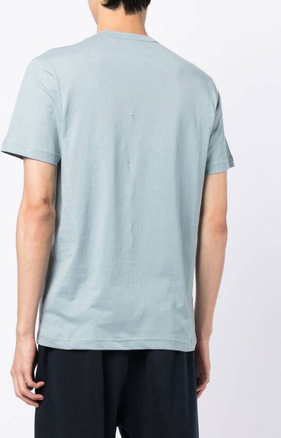 Belstaff T-shirt met logopatch Blauw