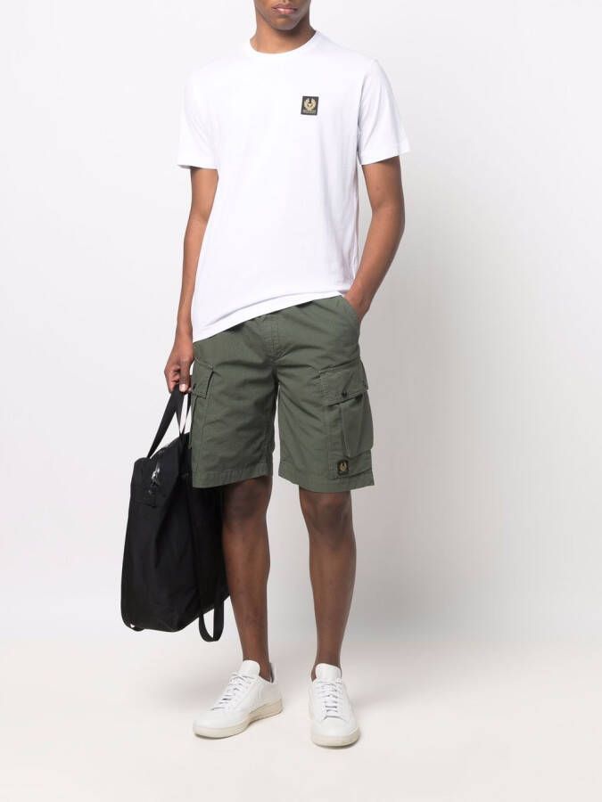 Belstaff T-shirt met logopatch Wit