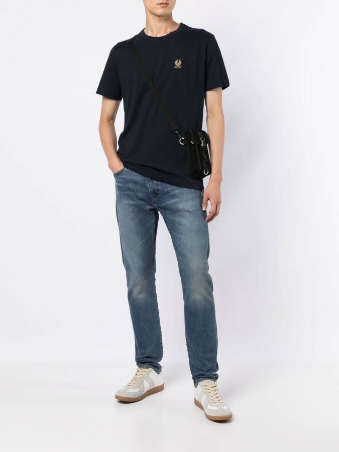 Belstaff T-shirt met print Blauw