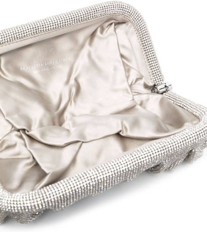 Benedetta Bruzziches Venus kleine clutch Zilver