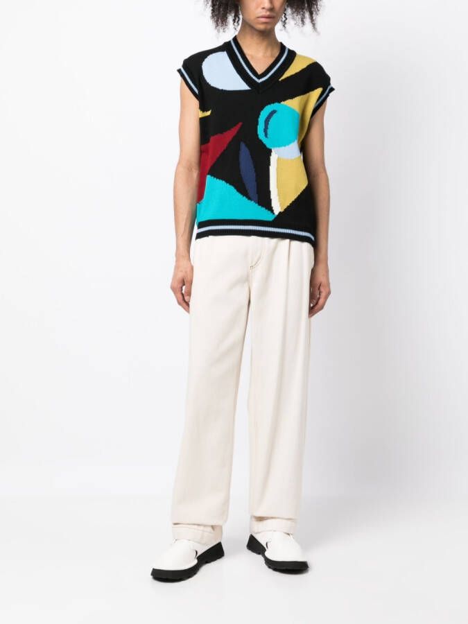Bethany Williams Spencer met print Zwart
