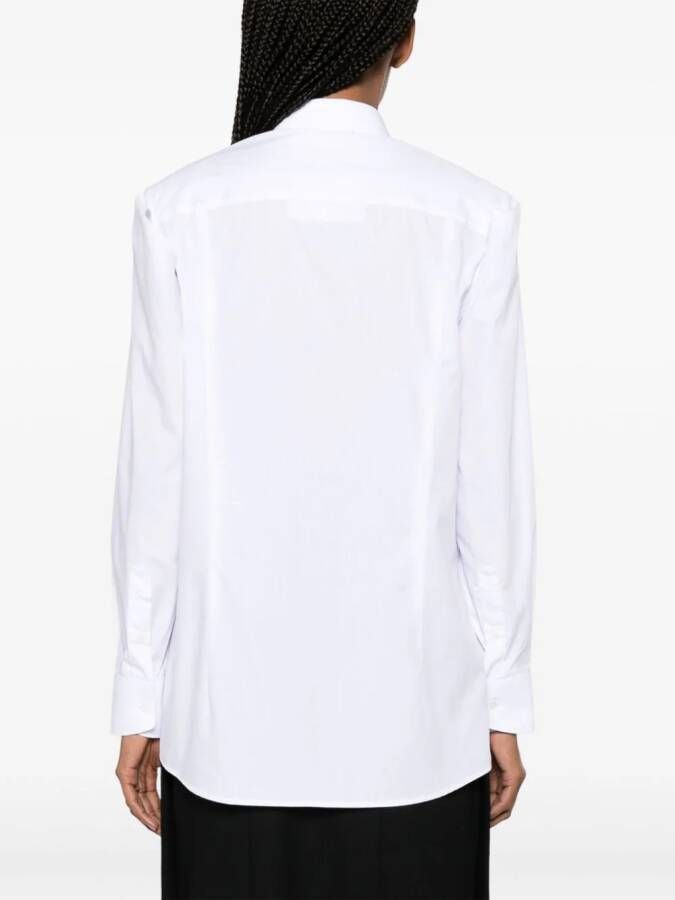 BETTTER Uitgesneden blouse Wit