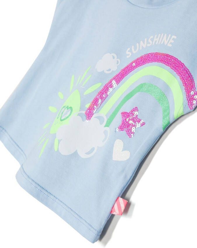 Billieblush T-shirt met print Blauw