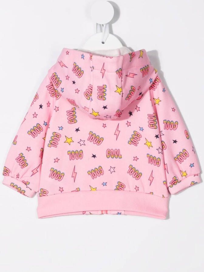 Billieblush Hoodie met print Roze