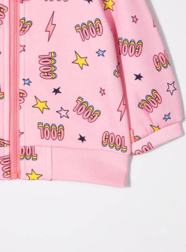 Billieblush Hoodie met print Roze
