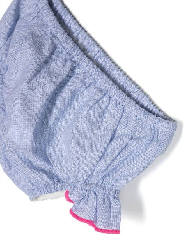 Billieblush Jurk met ruche afwerking Blauw