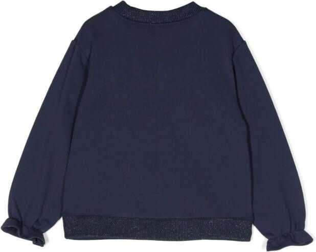 Billieblush Sweater met patch Blauw