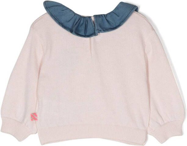 Billieblush Sweater verfraaid met pailletten Roze