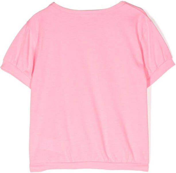 Billieblush T-shirt met tekst Roze