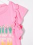 Billieblush T-shirtjurk met glitter Roze - Thumbnail 3