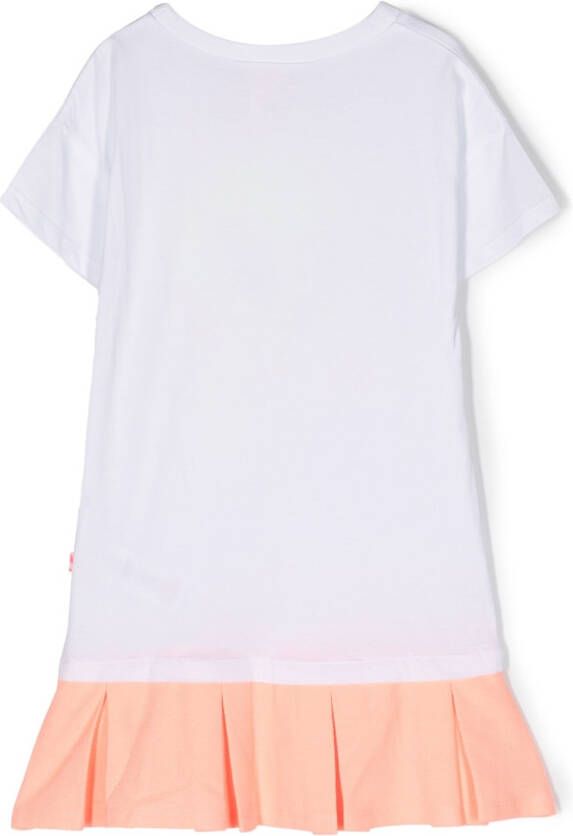 Billieblush Geplooide jurk Wit