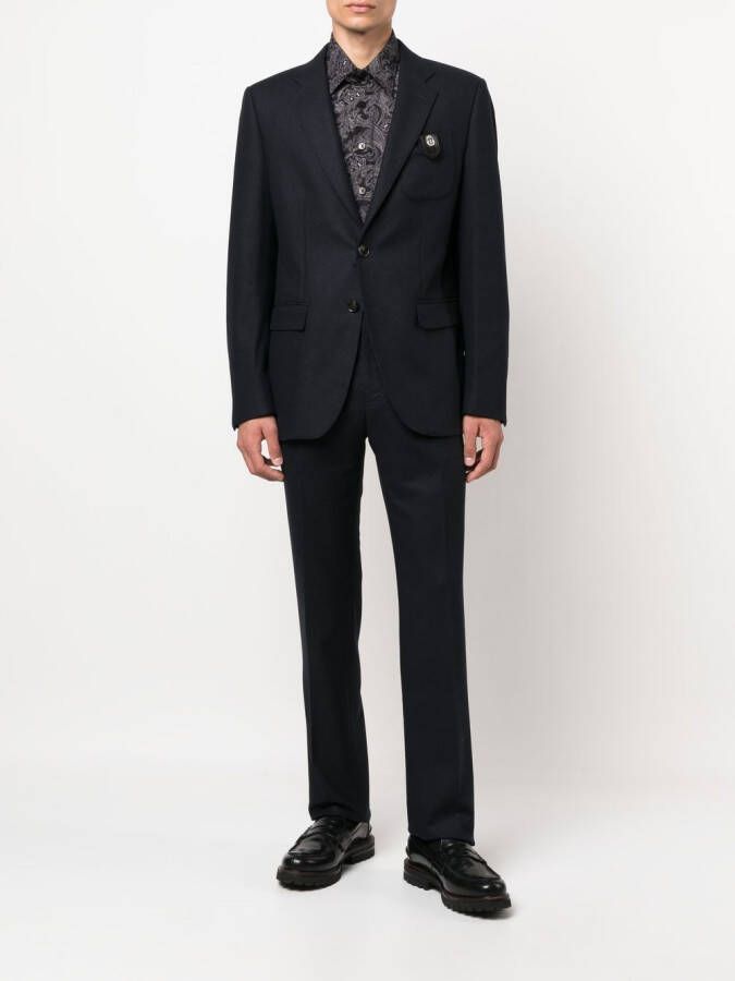 Billionaire Blazer met borstzak Zwart