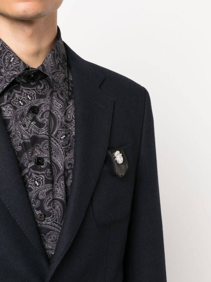 Billionaire Blazer met borstzak Zwart