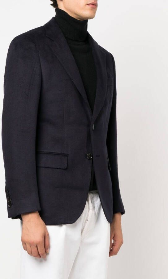 Billionaire Blazer met enkele rij knopen Blauw