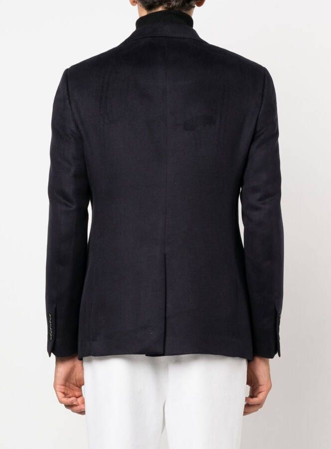 Billionaire Blazer met enkele rij knopen Blauw