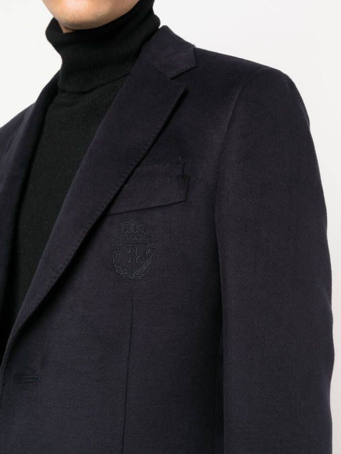 Billionaire Blazer met enkele rij knopen Blauw