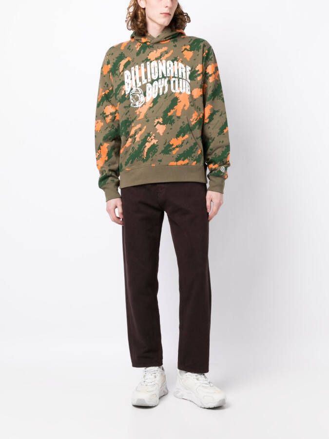 Billionaire Boys Club Hoodie met camouflageprint Groen