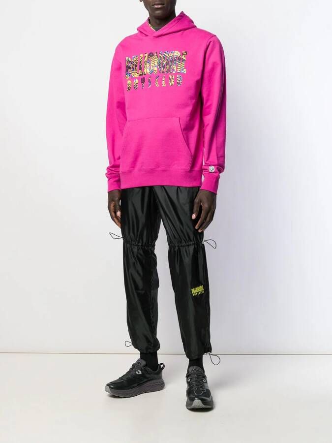 Billionaire Boys Club Hoodie met logoprint Roze